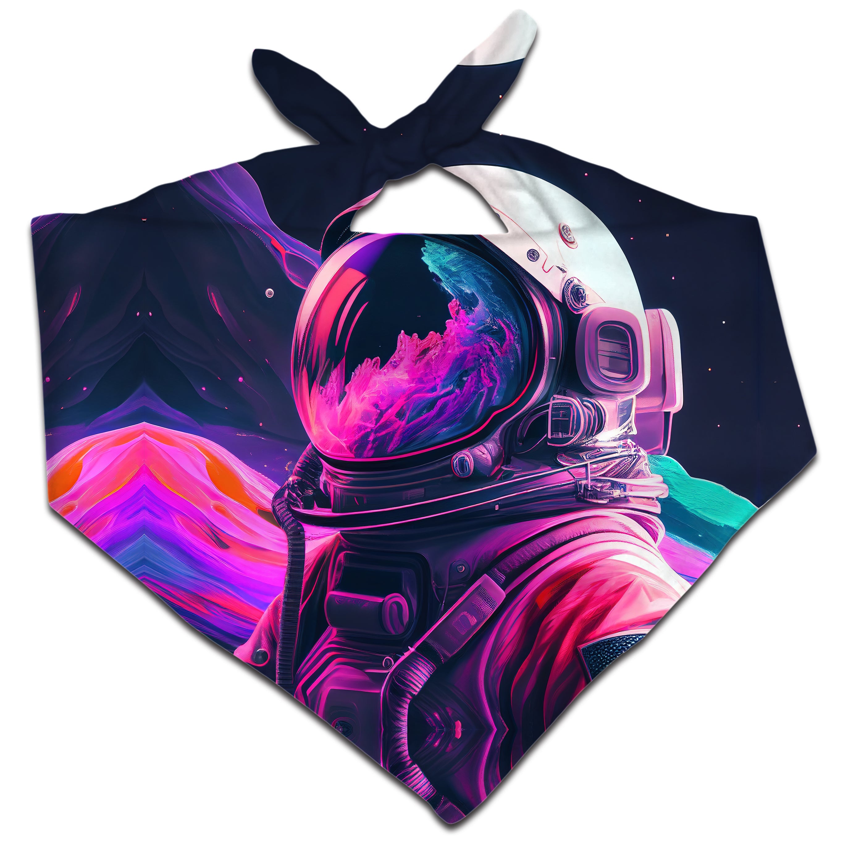 Synthwave Astronaut Bandana