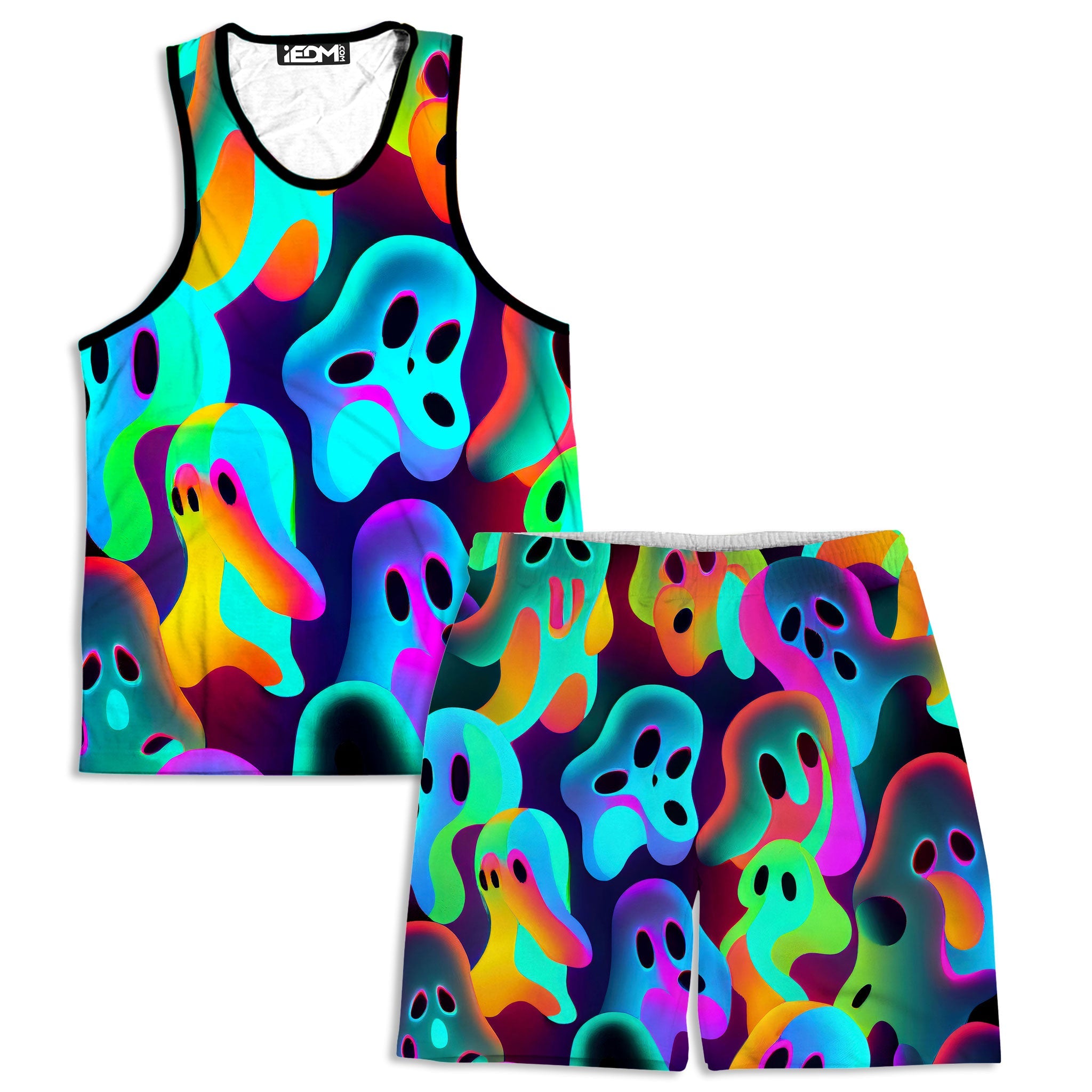 Ghostly Men's Tank and Shorts Combo