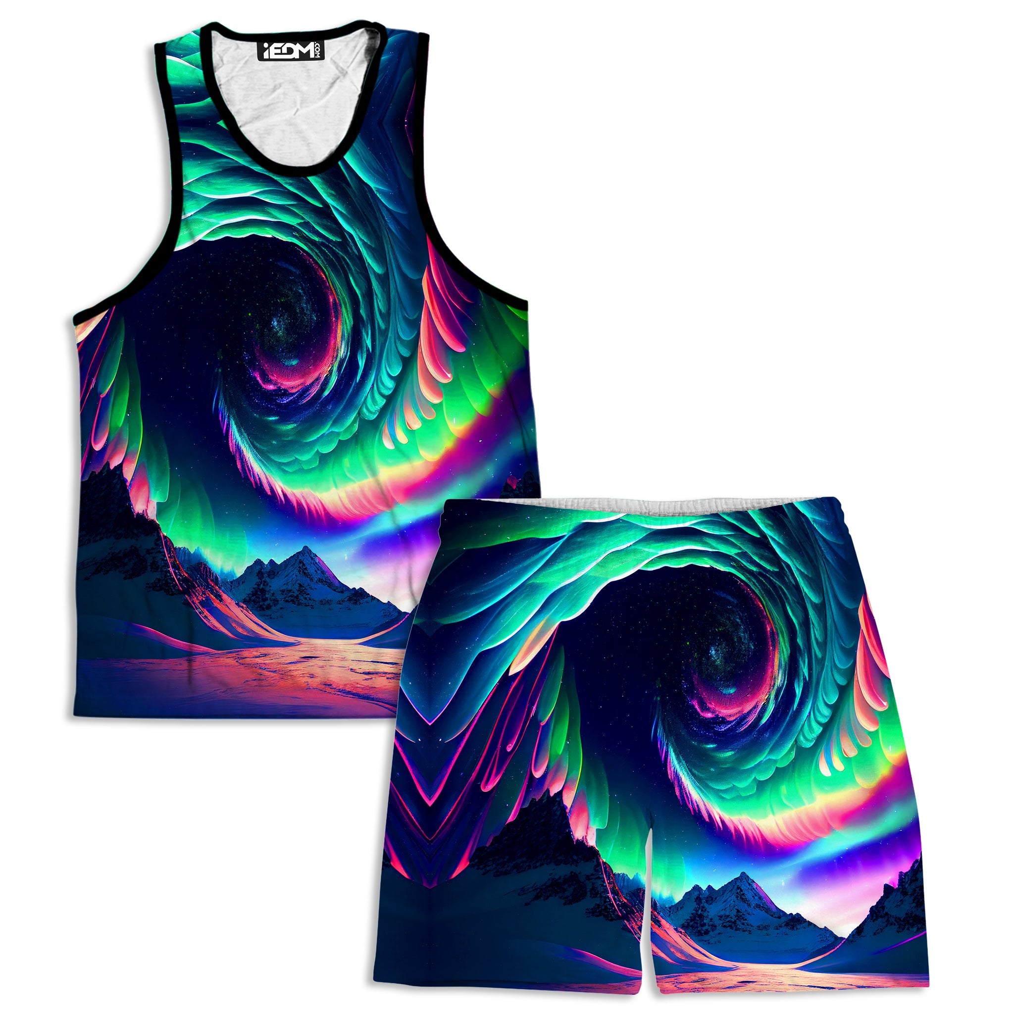 Northern Lights II Men's Tank and Shorts Combo