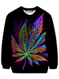Blacklight Weed Sweatshirt