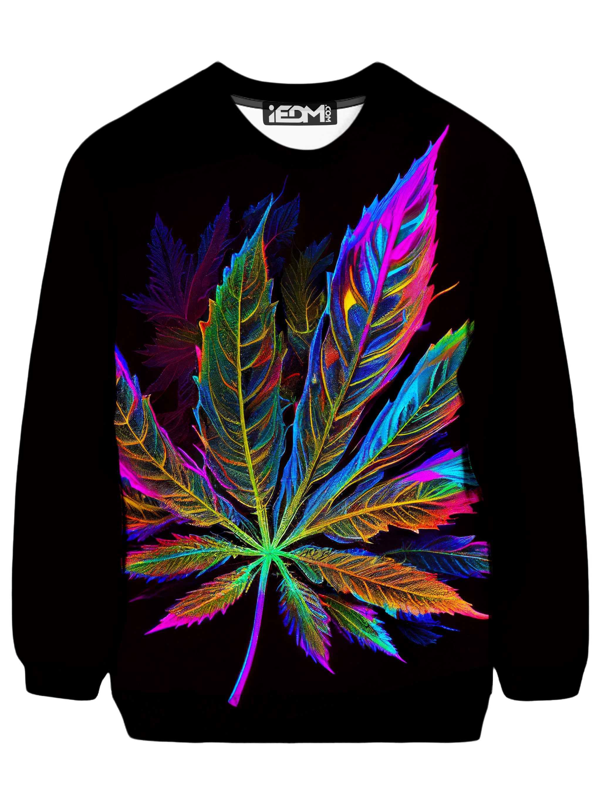 Blacklight Weed Sweatshirt