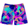 Panda Melt Swim Trunks