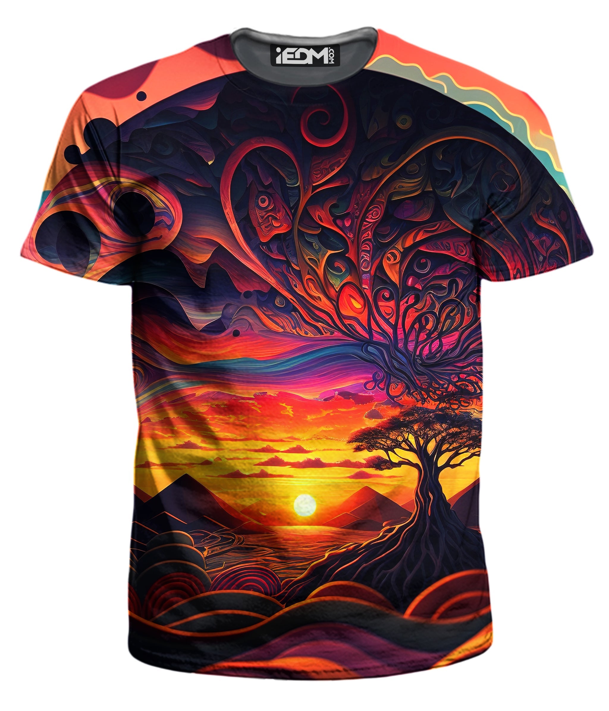 Acid Sunset Men's T-Shirt