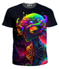 Psychedelic Alien Men's T-Shirt