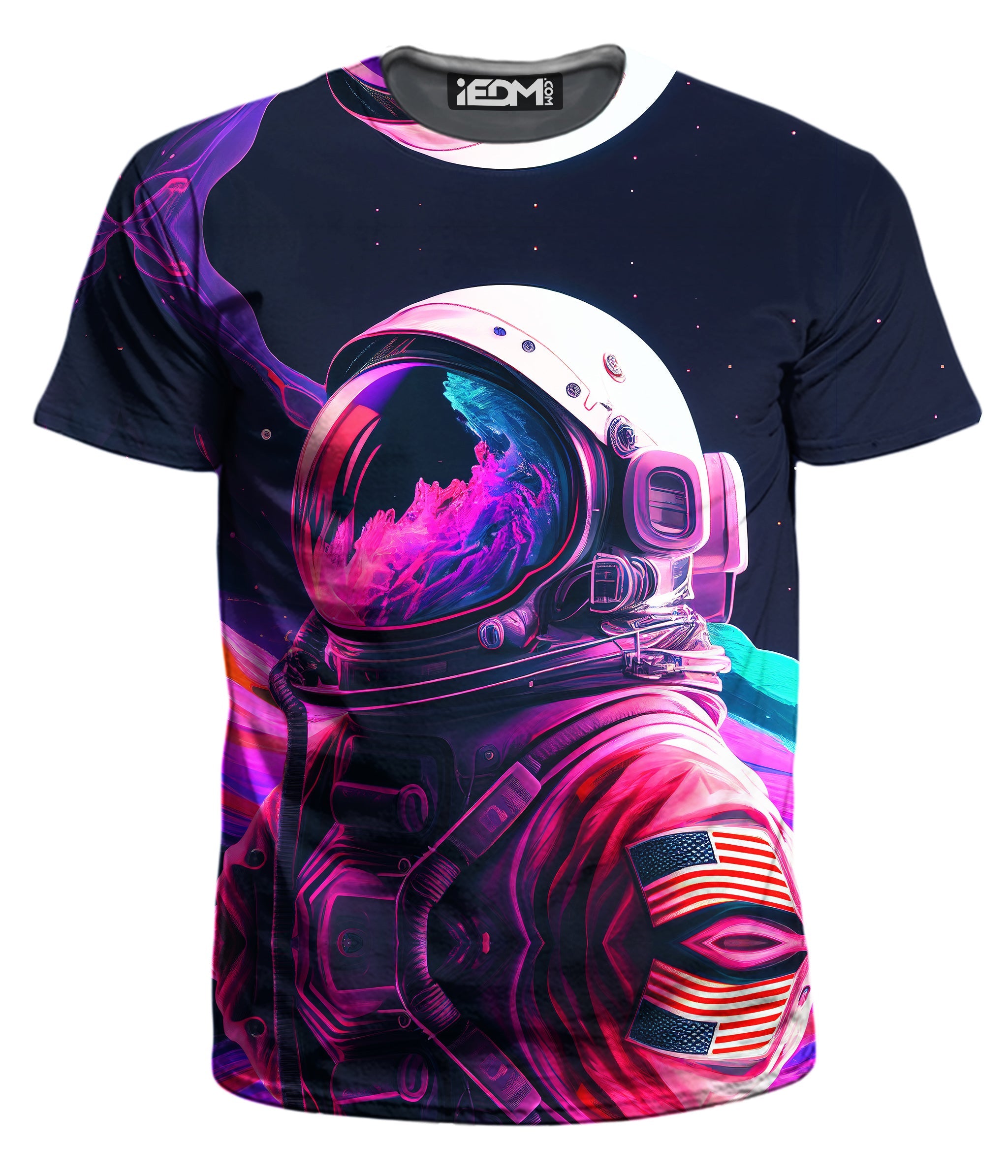 Synthwave Astronaut Men's T-Shirt