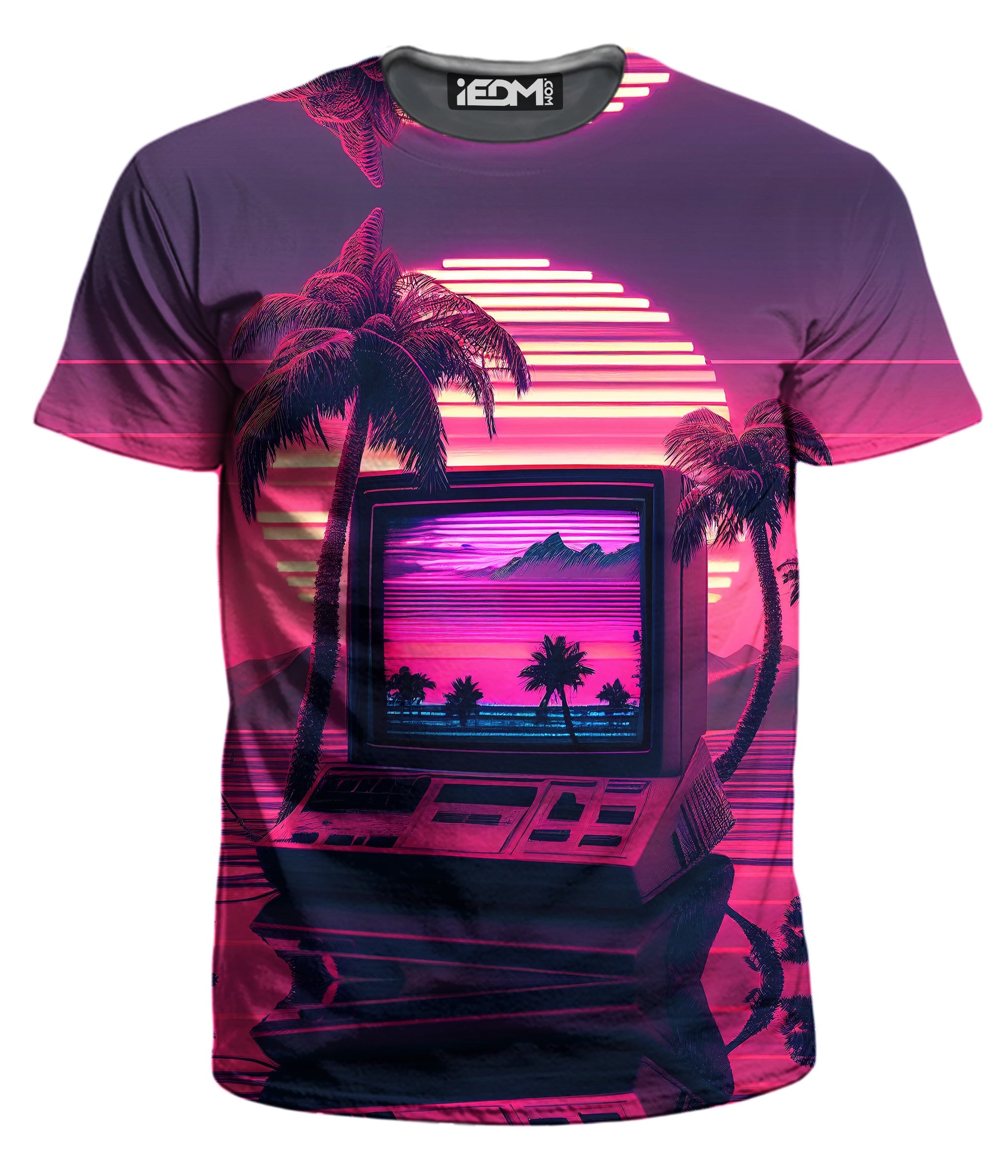 Vapor Palm Trees Men's T-Shirt