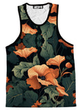 Tangerine Floral Men's Tank