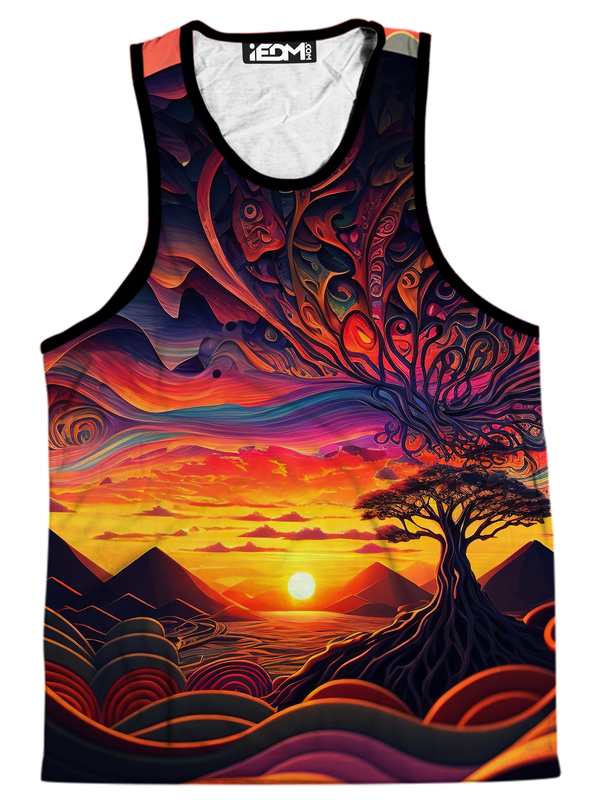 Acid Sunset Men's Tank
