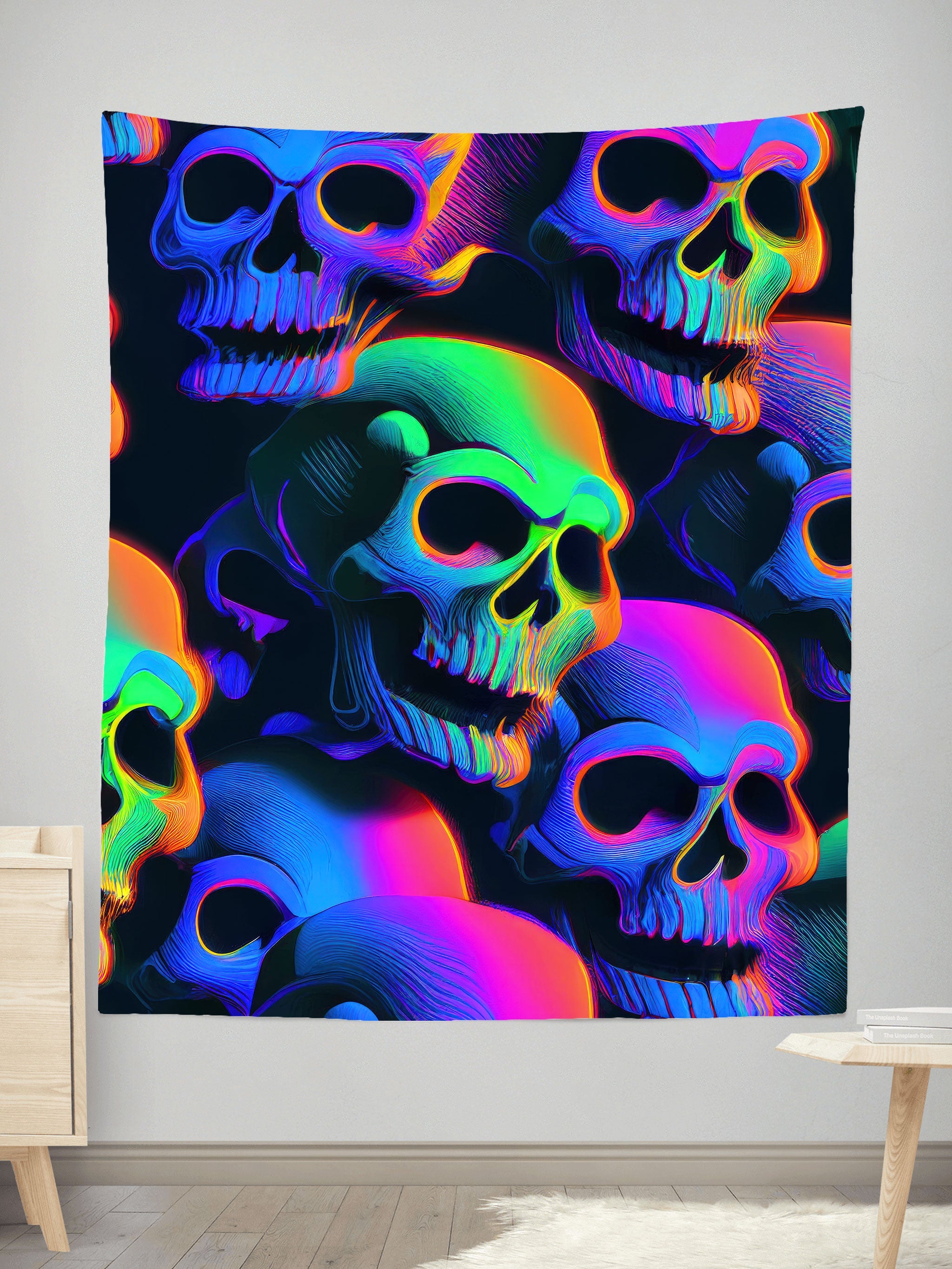 Psychedelic Nightmare Tapestry