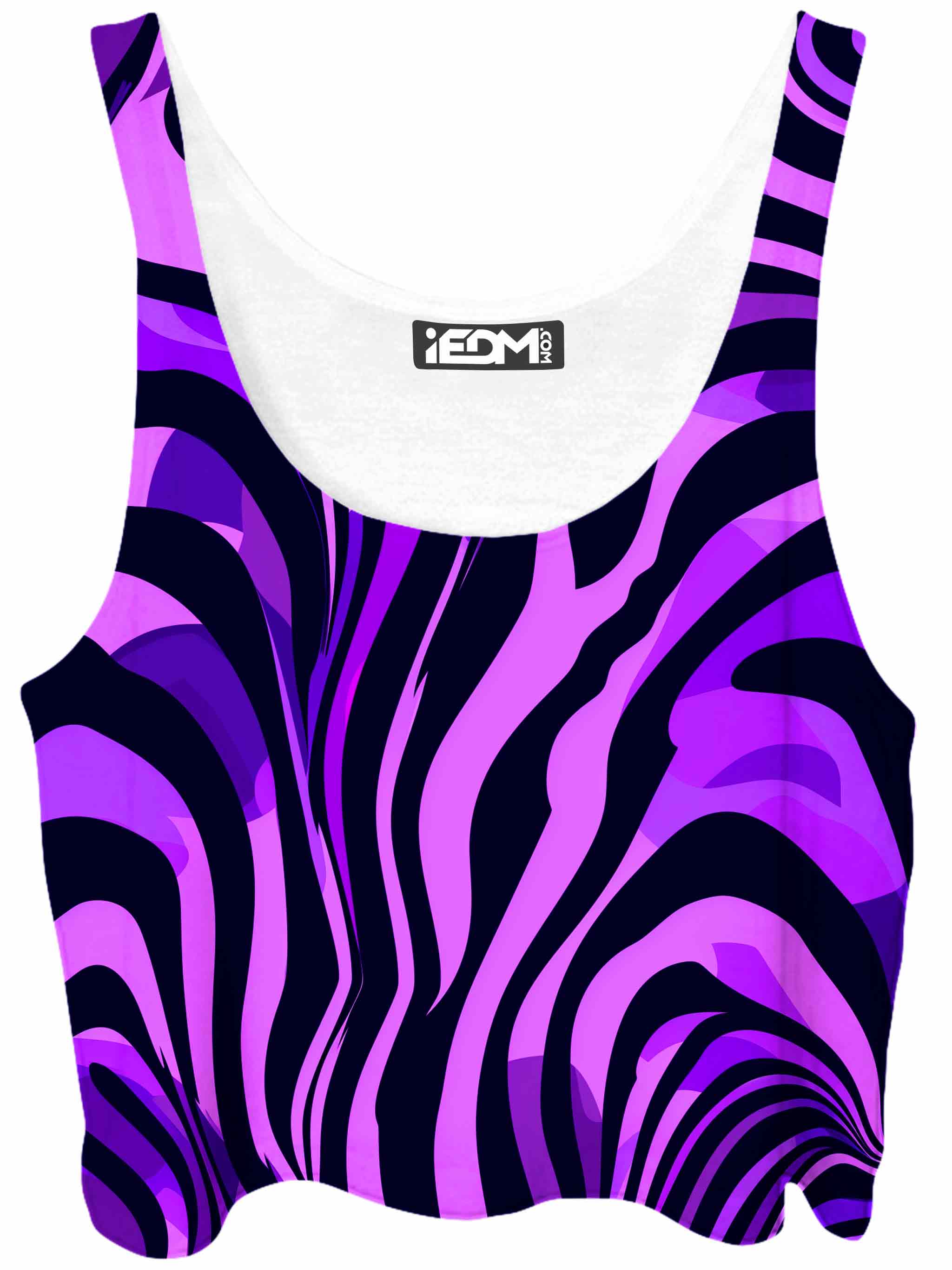 Noir Stripes Crop Top