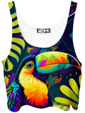 Deep Jungle Crop Top