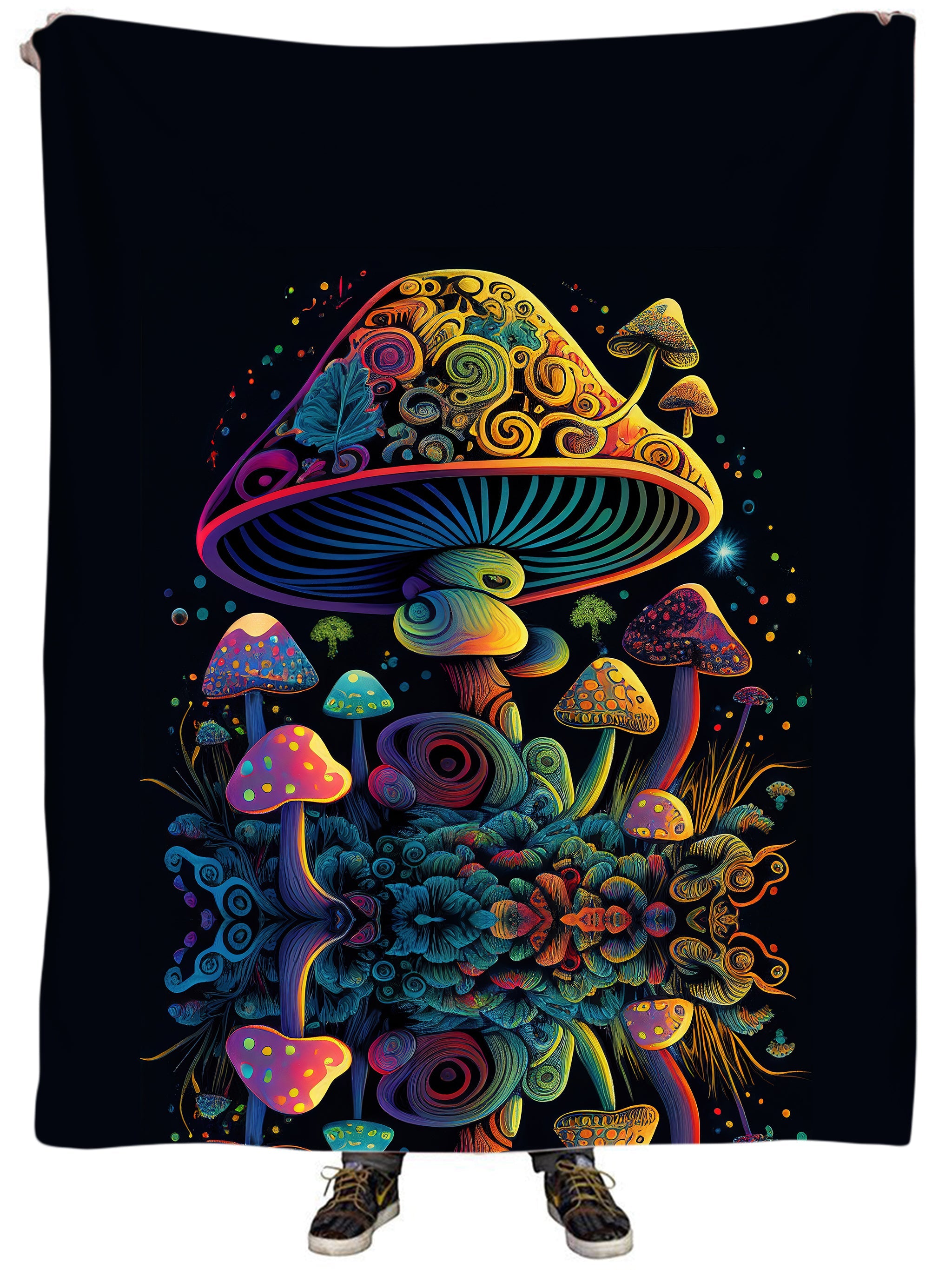 Shroom Melt Plush Blanket