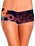 Acid Sunset Booty Shorts