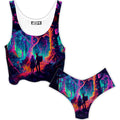 Soulmates Crop Top and Booty Shorts Combo