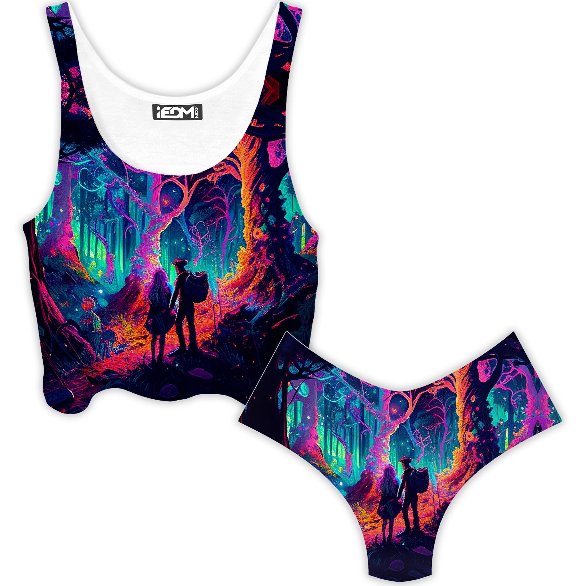 Soulmates Crop Top and Booty Shorts Combo