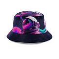 Synthwave Astronaut Bucket Hat
