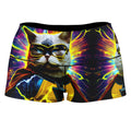 Cat Hero High-Waisted Women's Shorts