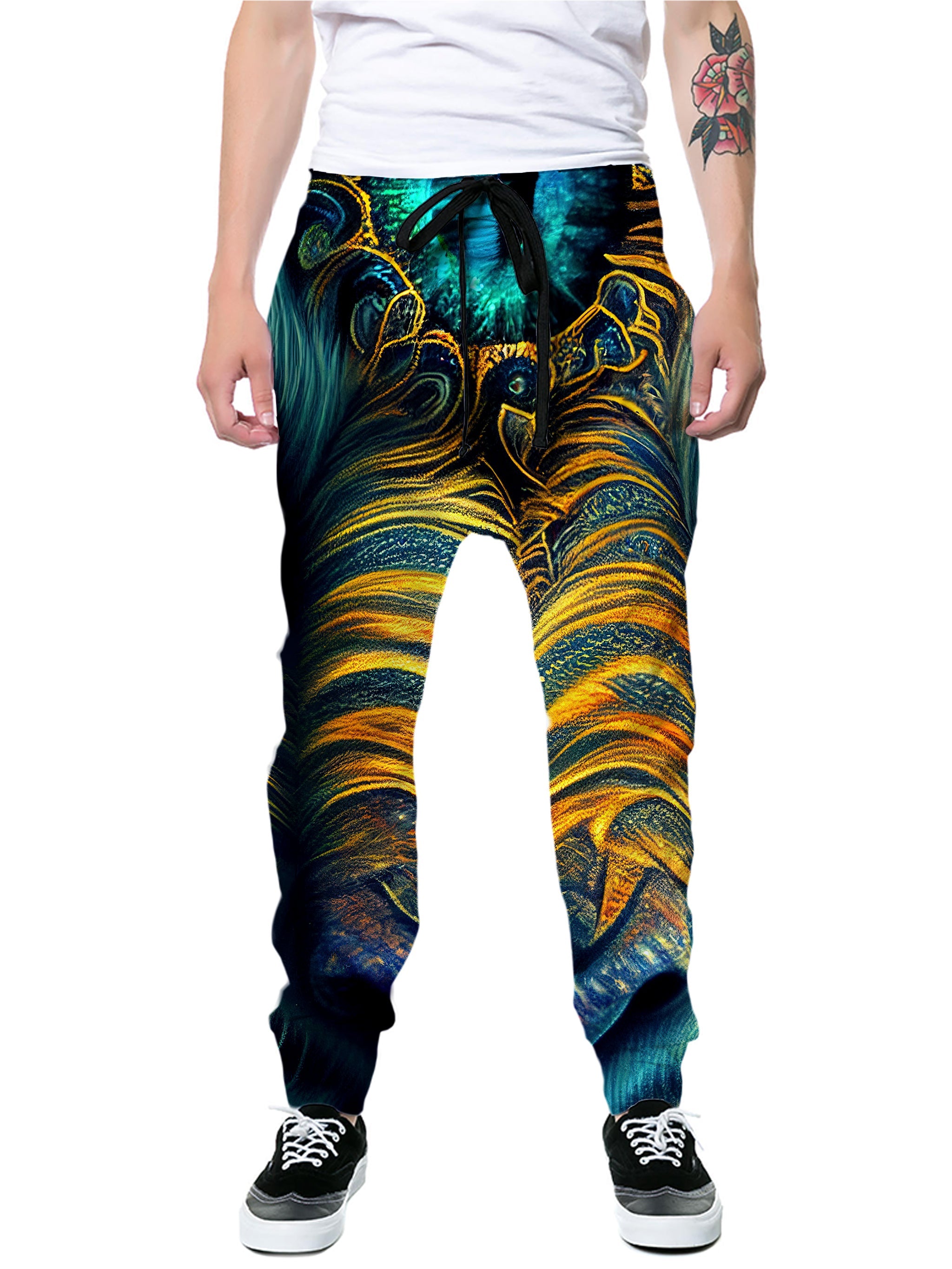 Tiger Eyes Psychedelic Joggers