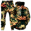 Floral Camo Hoodie and Joggers Combo