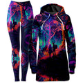 Soulmates Hoodie Dress and Leggings Combo