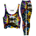 Cat Hero Crop Top and Leggings Combo