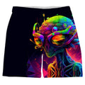 Psychedelic Alien Weekend Shorts