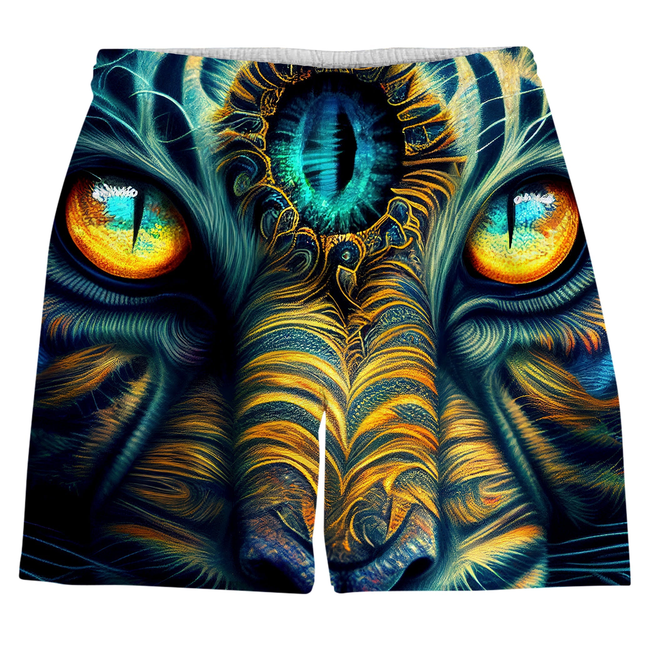 Tiger Eyes Psychedelic Weekend Shorts