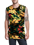 Floral Camo Men's Muscle Tank