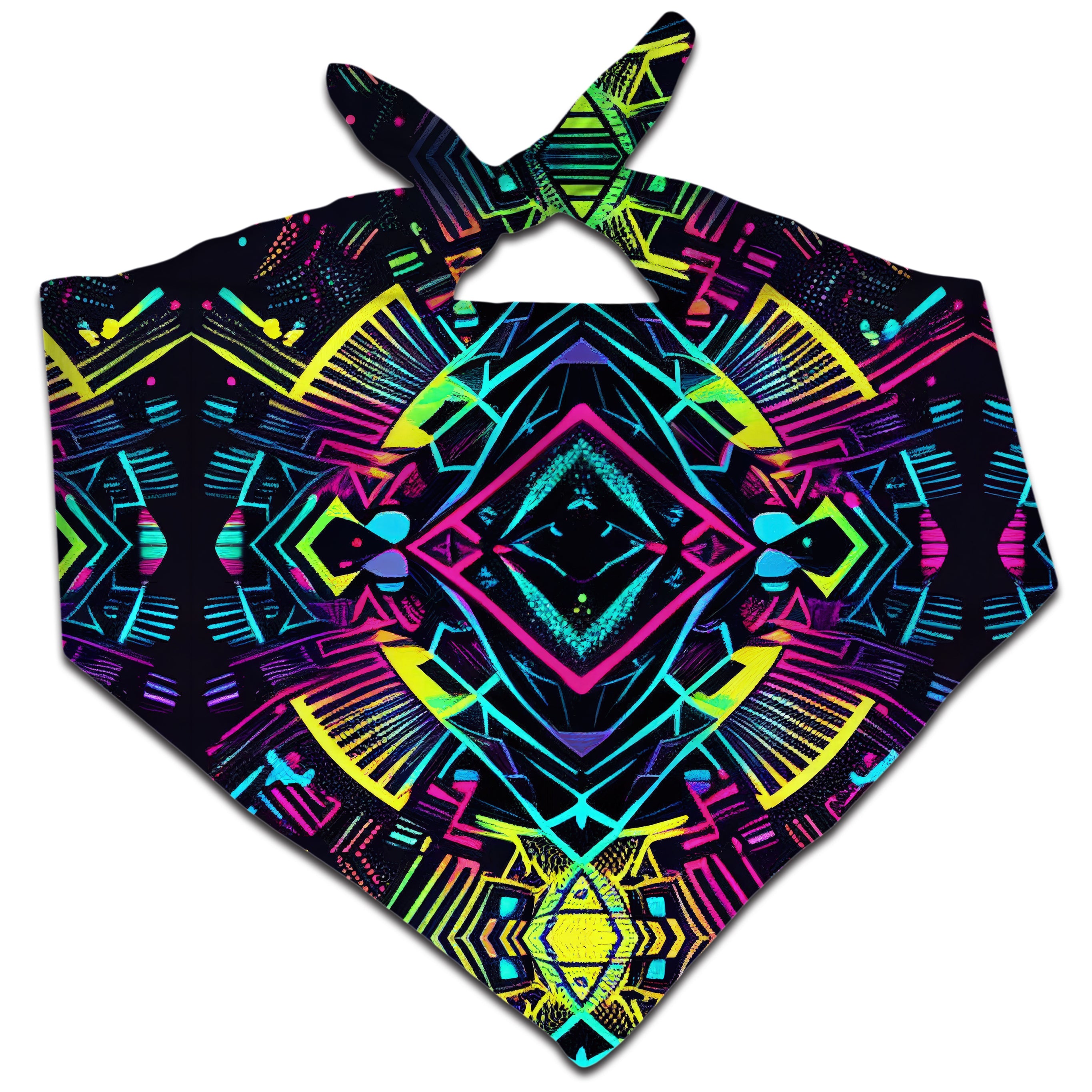 Neon Tribal Bandana