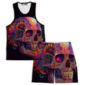 DOTD Skull Men's Tank and Shorts Combo
