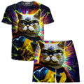 Cat Hero T-Shirt and Shorts Combo