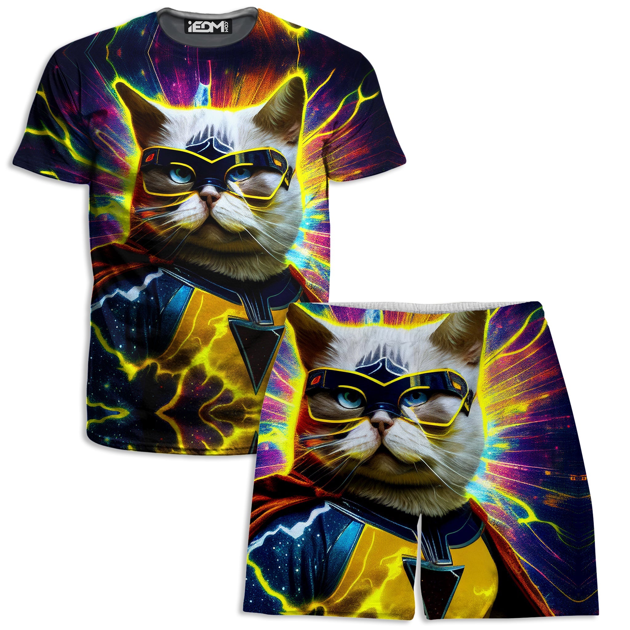 Cat Hero T-Shirt and Shorts Combo