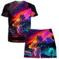 Rainbow Storm T-Shirt and Shorts Combo