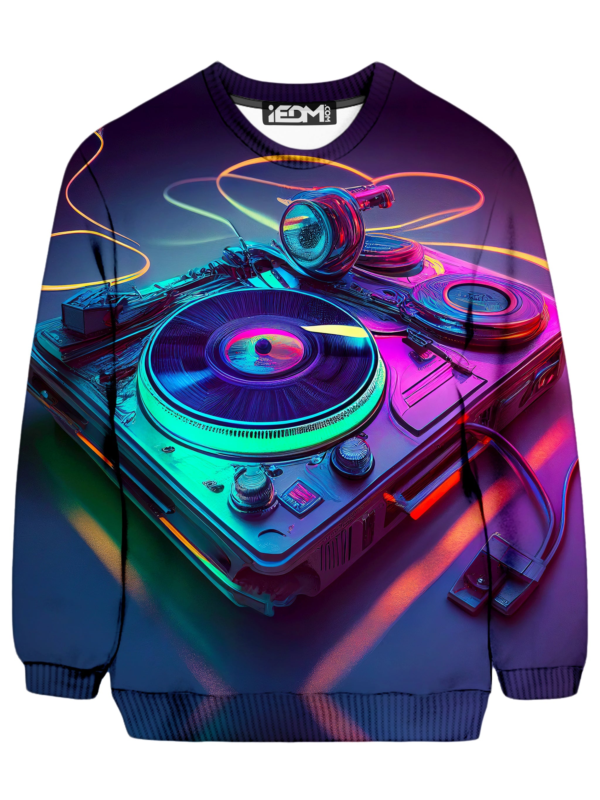 Neon Turntables Sweatshirt