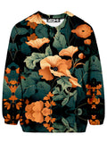 Tangerine Floral Sweatshirt