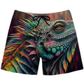 Psychedelic Giant Iguana 2.0 Swim Trunks