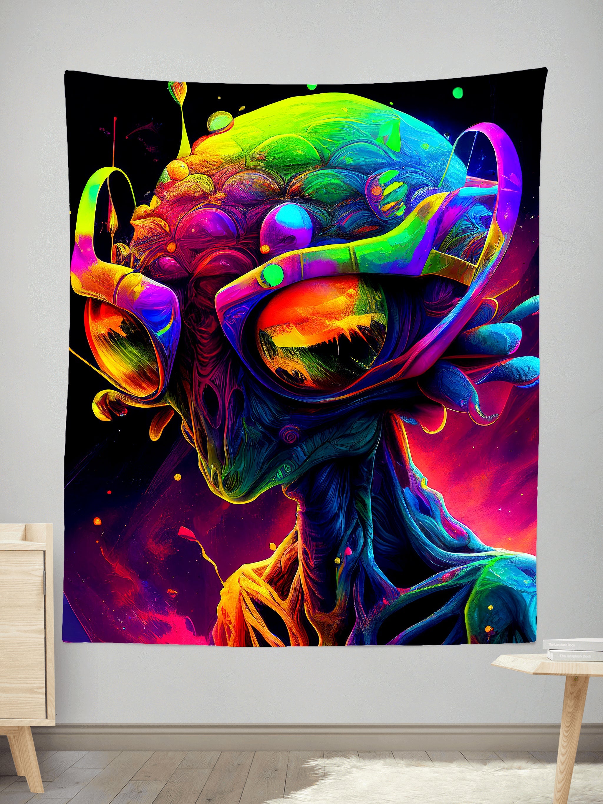 Psychedelic Alien Tapestry