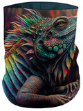Psychedelic Giant Iguana 2.0 Bandana Mask