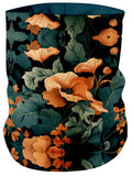 Tangerine Floral Bandana Mask