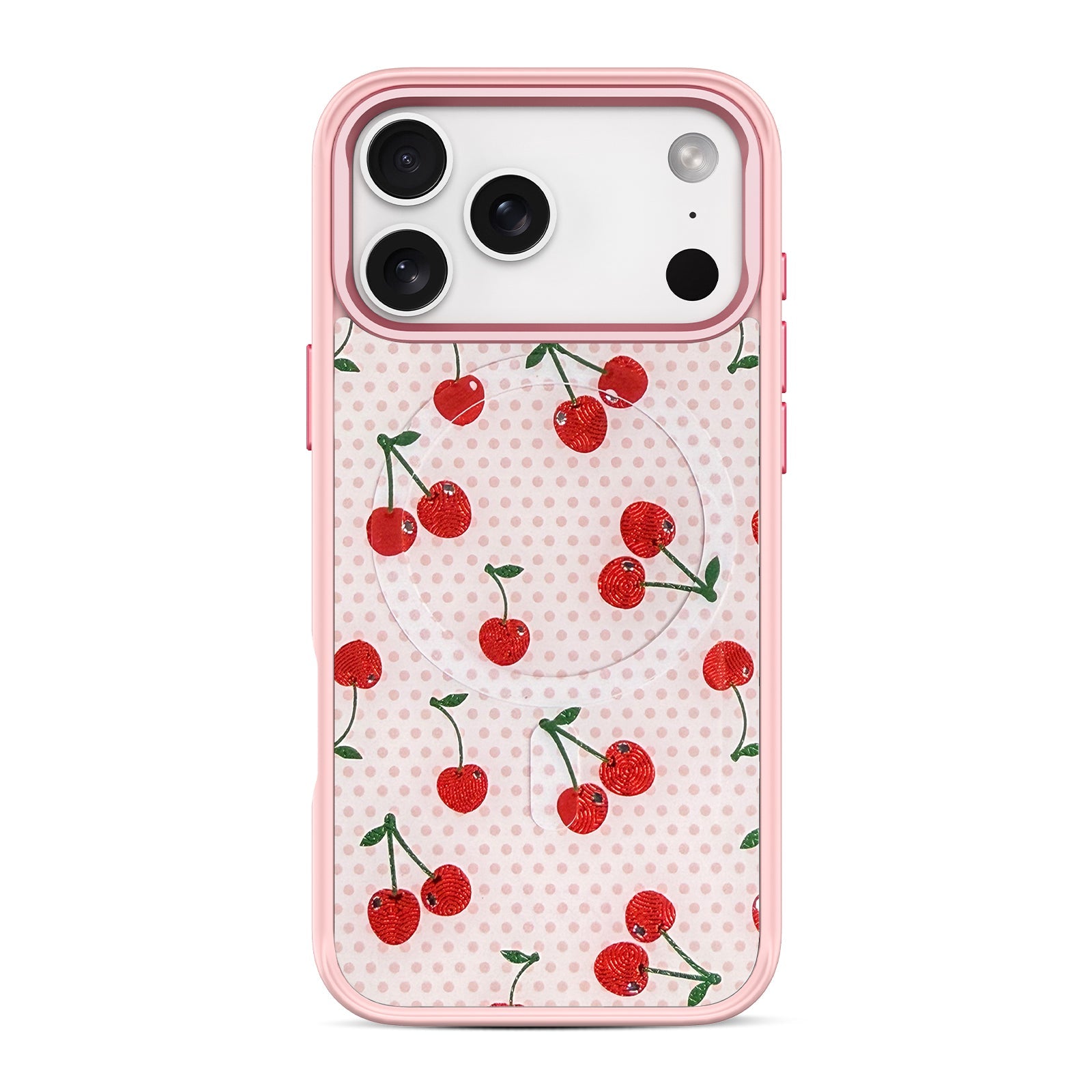 Cherry Polka Dot Snap-On Cover
