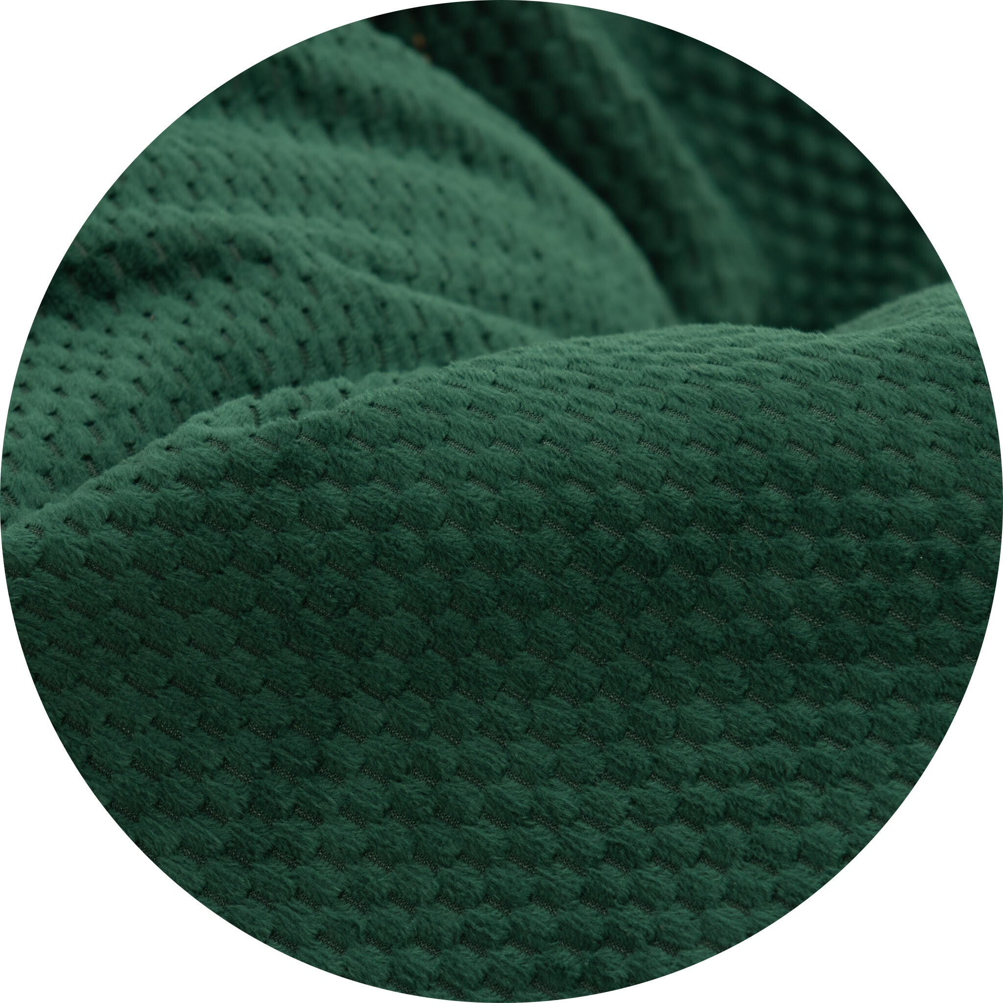 Pouf Footstool Cover - Chenille