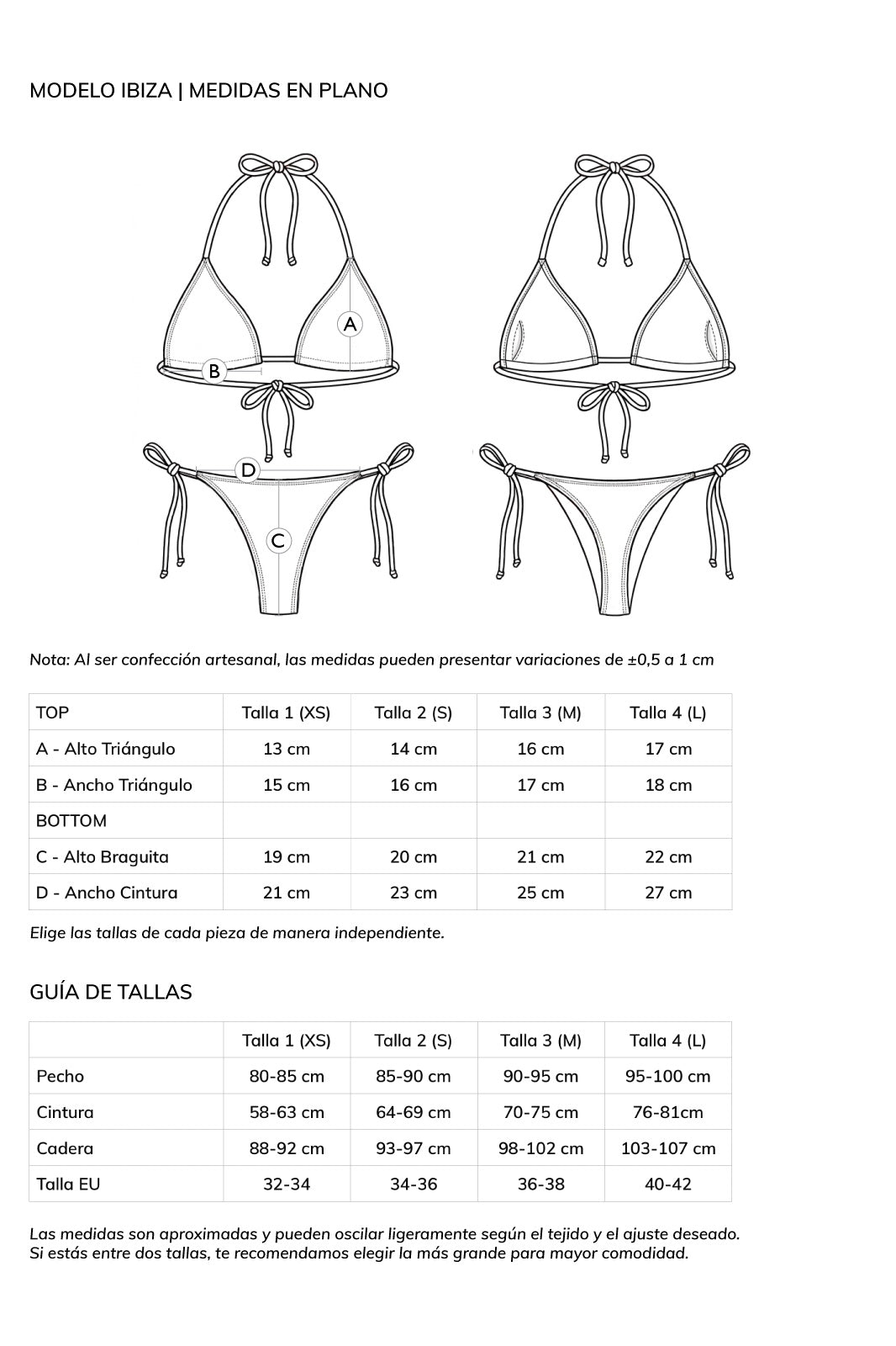 IBIZA BOTTOM - NEGRO