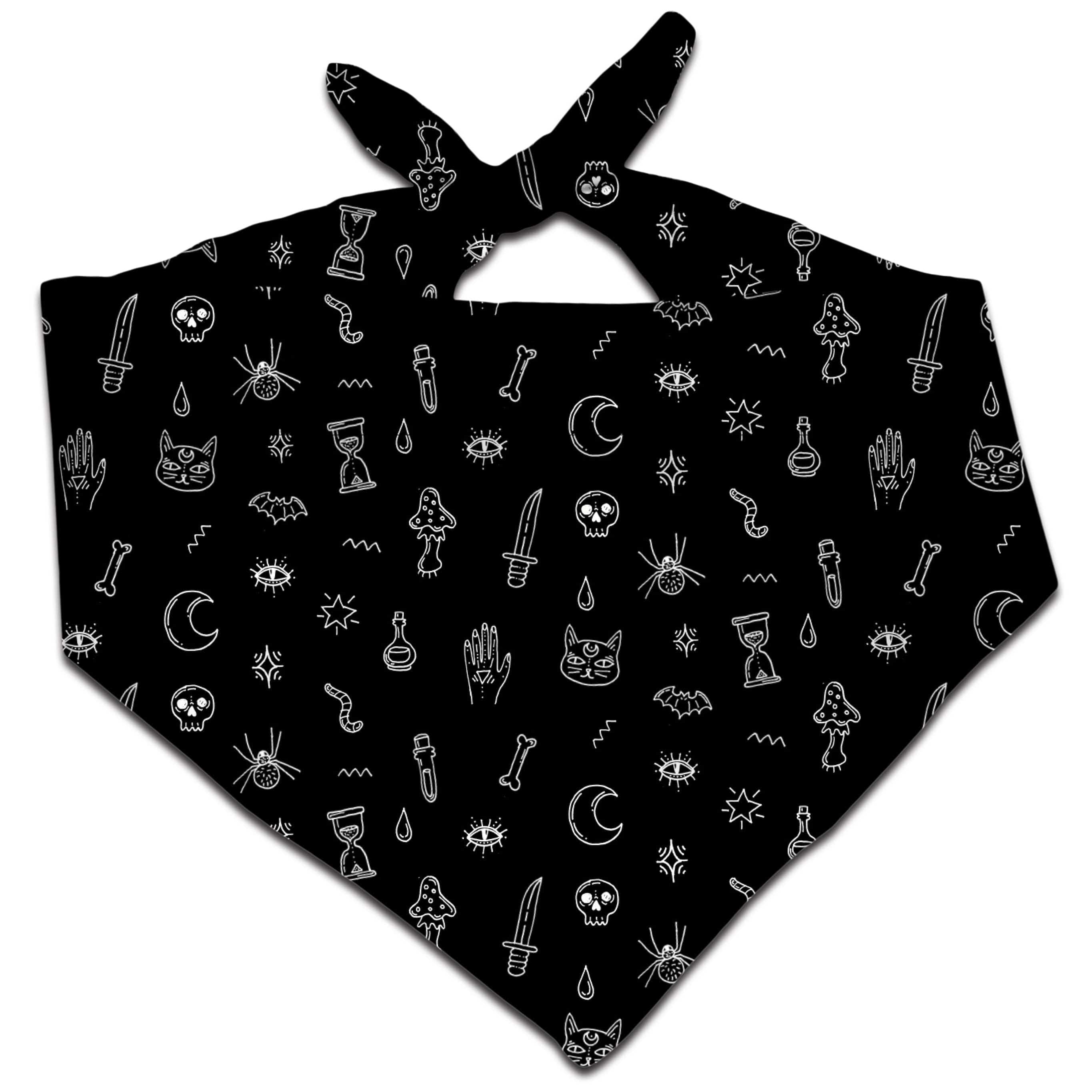 Black Pattern Bandana