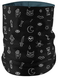 Black Pattern Bandana Mask