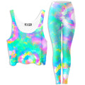 Day Dreams Crop Top and Leggings Combo