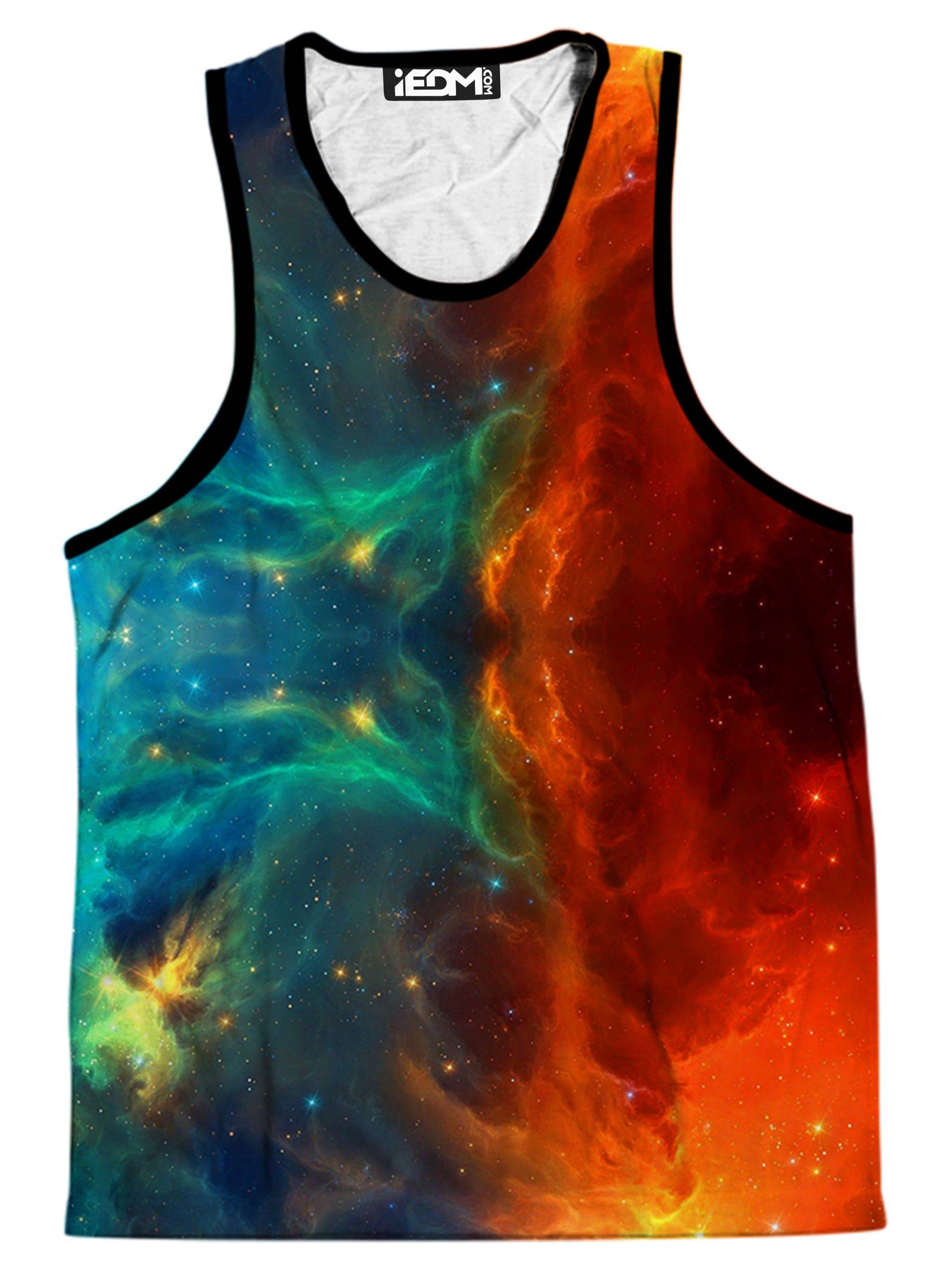 Fire And Ice Galaxy Men's Tank