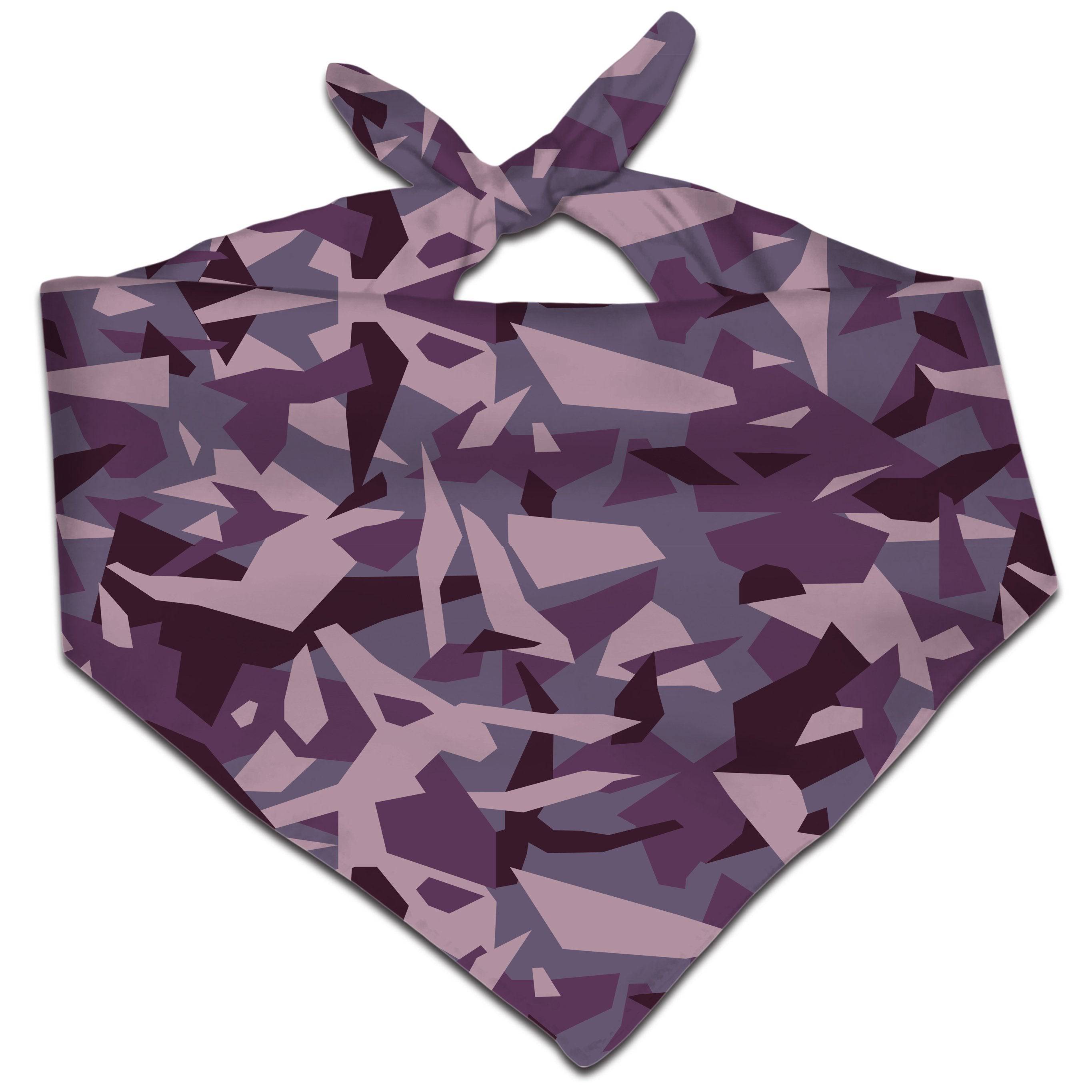Purple Camo Bandana