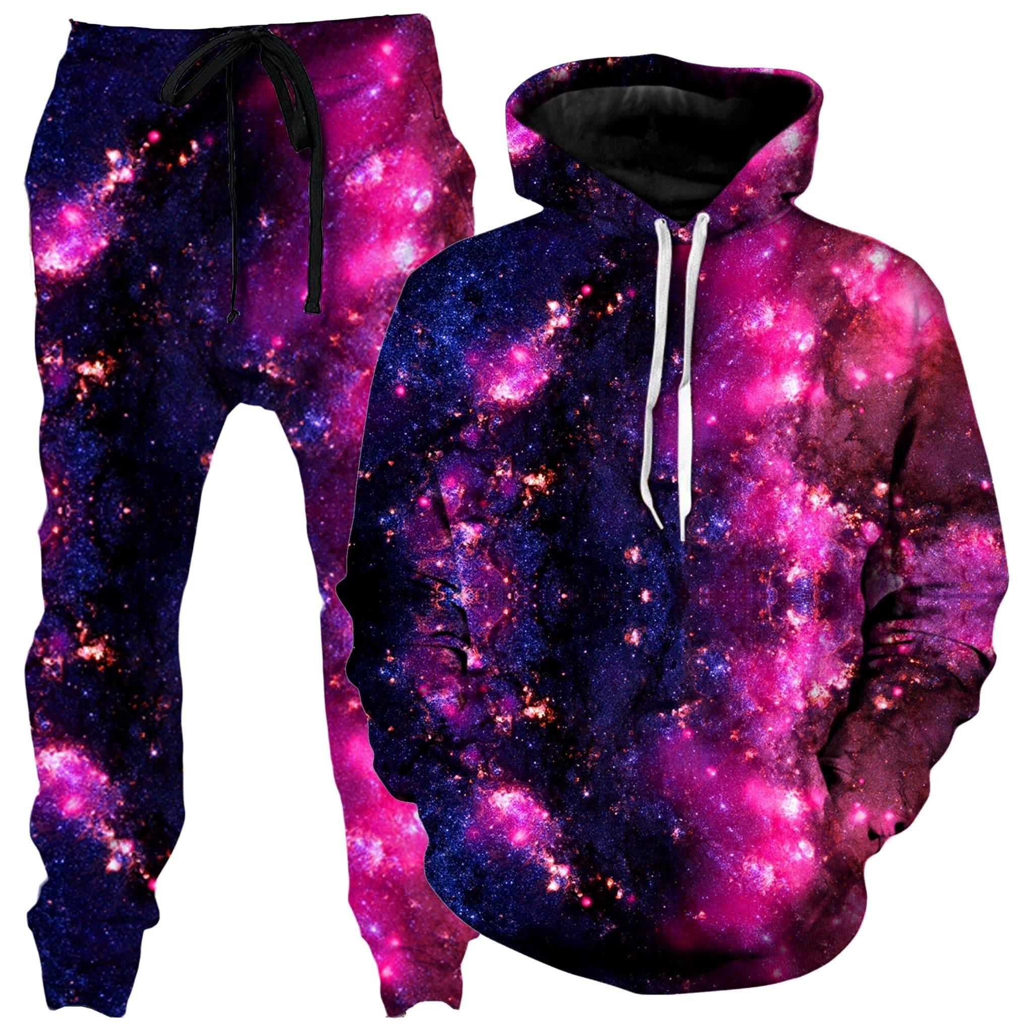 Purple Cosmos Hoodie and Joggers Combo