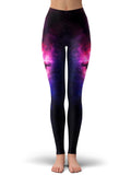 Purple Galaxy Leggings