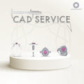 CAD SERVICES : Get a 3d Images view of your dream jewelry.